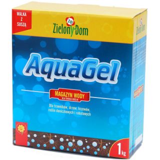 AquaGel - wydajny magazyn wody dla roślin rabatowych i doniczkowych - 1 kg