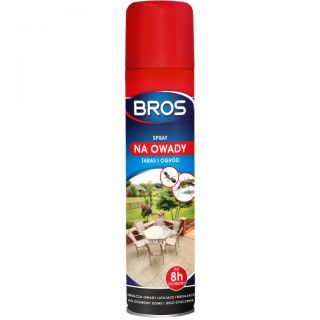 Spray zwalczający uciążliwe owady na tarasie i w ogrodzie - BROS - 400 ml