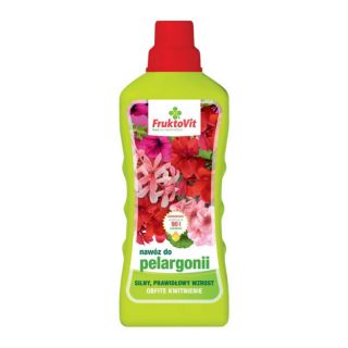 Mineralny nawóz do pelargonii - Fruktovit - 1 litr