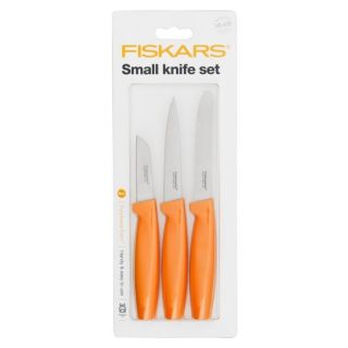 Zestaw noży - 3 szt., pomarańczowy - Functional Form - FISKARS