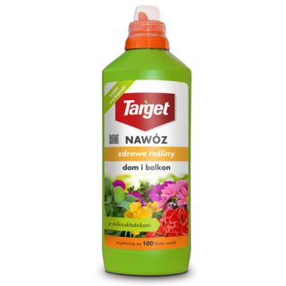 Nawóz w płynie do roślin domowych i balkonowych - Zdrowe Rośliny - Target - 1 litr