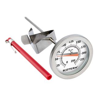 Termometr kulinarny do pieczenia, wędzenia, gotowania - z klipsem - 0-250 C - 180 mm