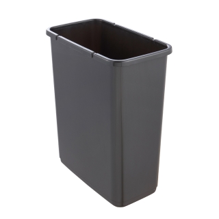 Kosz na śmieci z naciskaną pokrywą - Magne - 10 litrów - zielony