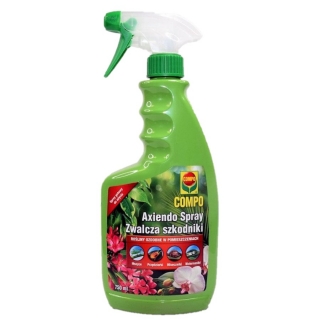 Axiendo Spray - Zwalczający szkodniki roślin ozdobnych w pomieszczeniach - Compo - 750 ml