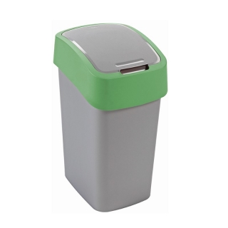 Kosz do sortowania śmieci Flip Bin - 10 litrów - zielony