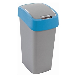 Kosz do sortowania śmieci Flip Bin - 50 litrów - niebieski