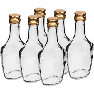 Butelka Bosmańska - biała - 250 ml - 6 szt.