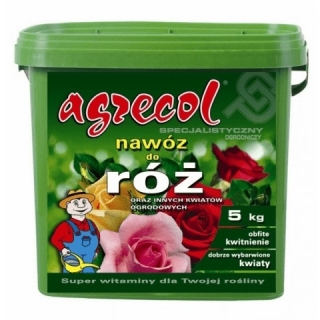 Nawóz do róż granulowany - Agrecol - 5 kg