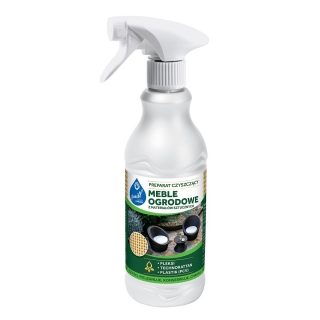 Preparat czyszczący meble ogrodowe z tworzyw sztucznych - pleksi, technorattanu, pcv - Mill Clean - 555 ml