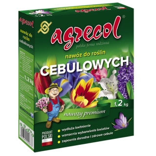 Nawóz granulowany do roślin cebulowych i bylin - Agrecol - 1,2 kg