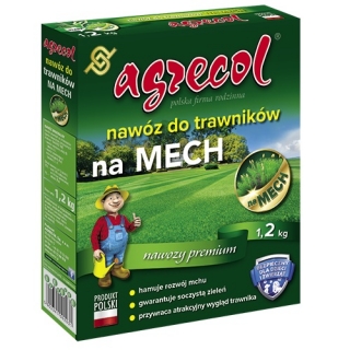 Nawóz do trawników zwalczający mech - Agrecol - 5 kg
