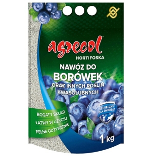 Hortifoska do borówek - łatwy w użyciu i skuteczny nawóz - Agrecol - 1 kg