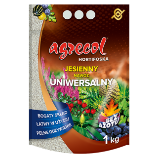 Hortifoska jesienna uniwersalna - łatwy w użyciu i skuteczny nawóz - Agrecol - 1 kg