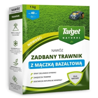 Nawóz granulowany z mączką bazaltową - Zadbany Trawnik - Target - 1 kg