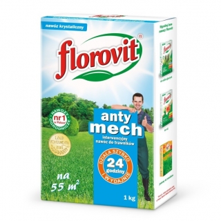 Nawóz interwencyjny do trawników z mchem - Florovit - 1 kg