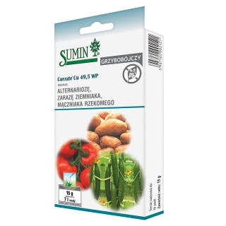 Curzate CU 49,5 WP - zwalcza choroby bakteryjne i grzybowe warzyw - Sumin - 15 g