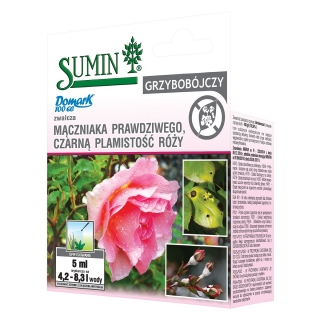 Domark 100 EC - na mączniaka prawdziwego i czarną plamistość róż - Sumin - 5 ml