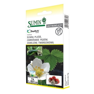Switch 62,5 WG - na choroby grzybowe warzyw, drzew owocowych i roślin ozdobnych - Sumin - 5 g