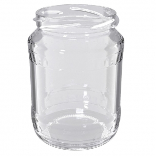 Słoiki zakręcane szklane na miód - fi 82 - 720 ml z zakrętkami "Słoiki miodu" - 8 szt.