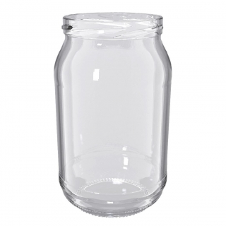 Słoiki zakręcane szklane na przetwory z warzyw - fi 82 - 900 ml z zakrętkami - 120 szt.