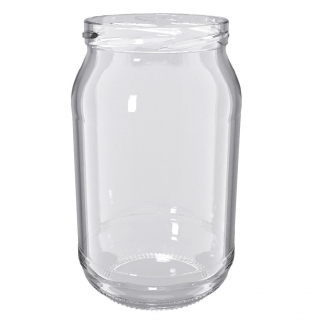 Słoiki zakręcane szklane na miód - fi 82 - 900 ml z zakrętkami "Słoiki miodu" - 32 szt.