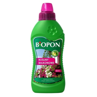 Nawóz do zasilania roślin balkonowych - Biopon - 500 ml