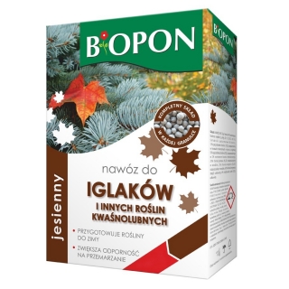 Nawóz jesienny do iglaków - Biopon - 3 kg