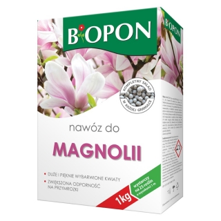 Nawóz do magnolii - zdrowe drzewka obsypane kwiatami - Biopon - 1 kg