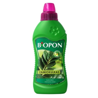 Nawóz do zasilania zamiokulkasów (zamioculcasów) - Biopon - 500 ml