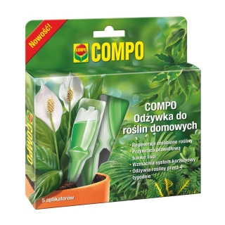 Compo - Odżywka do roślin domowych - 5 x 30 ml