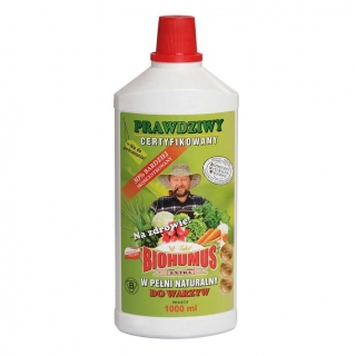 Biohumus Extra do pomidorów i papryki - najlepszy nawóz naturalny - 1 litr