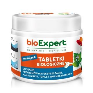 Tabletki biologiczne do szamb, przydomowych oczyszczalni i kanalizacji - BioExpert - 36 sztuk