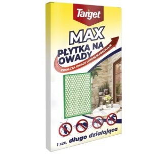 Płytka MAX - odstrasza i zwalcza owady latające i biegające - Target