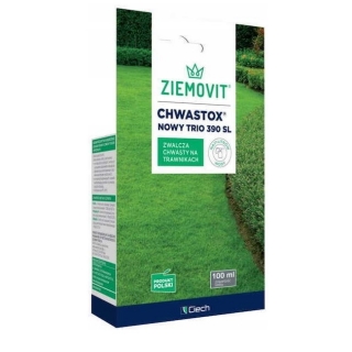 Chwastox Trio 390 SL - zwalcza chwasty na trawnikach - Ziemovit - 100 ml