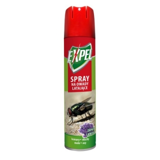 Spray na owady latające - zapach lawendy - EXPEL - 300 ml