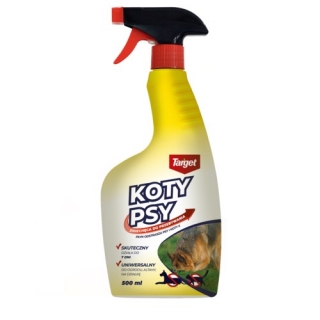 Spray odstrasza psy i koty - 500 ml