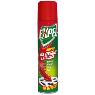 Spray na owady latające - muchy, komary, osy - EXPEL - 300 ml