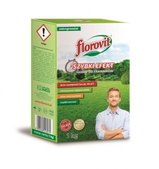 Nawóz do trawników Florovit - 1 kg - szybki efekt