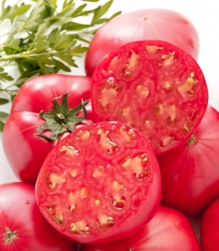 Pomidor Bawole Serce Oxheart - gruntowy Malinowy - 10 gram - 5000 nasion