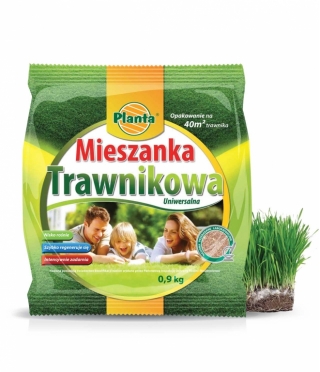 Mieszanka trawnikowa - najbardziej uniwersalna mieszanka traw - Planta - 2 kg