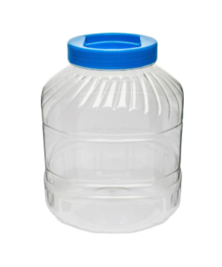 Słój plastikowy - idealny do przechowywania produktów sypkich - 8 litrów