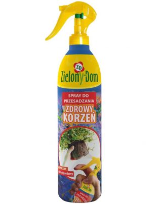 Zdrowy korzeń - Spray do przesadzania roślin - Zielony Dom - 300 ml