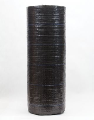 Agrotkanina czarna na chwasty - grubsza niż agrowłóknina - 1,10 x 10,00 m