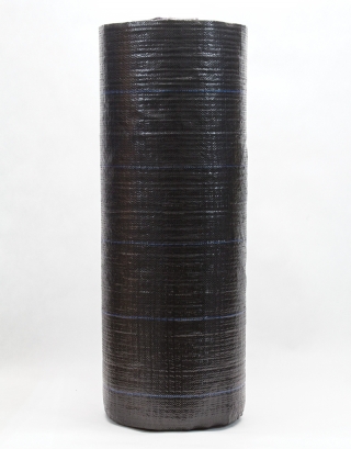 Agrotkanina czarna na chwasty - grubsza niż agrowłóknina - 1,60 x 10,00 m
