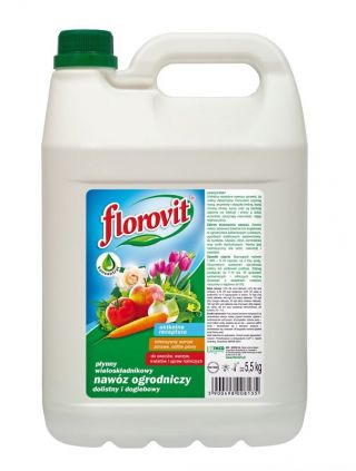 Nawóz uniwersalny do wszystkich roślin w domu i ogrodzie - Florovit - 5 l