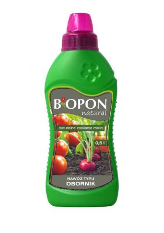 Obornik w płynie do zasilania roślin - Biopon - 500 ml