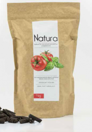 BIO Nawóz do pomidorów i papryki - Natura - 1 kg