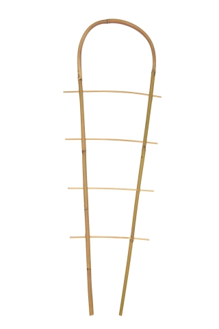 Drabinka bambusowa - idealna do kwiatów - U - 45 cm