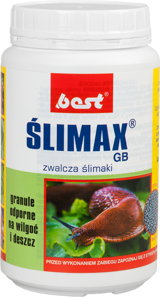 Ślimax GB - zwalcza ślimaki - odporny na wilgoć i deszcz - Best - 1 kg