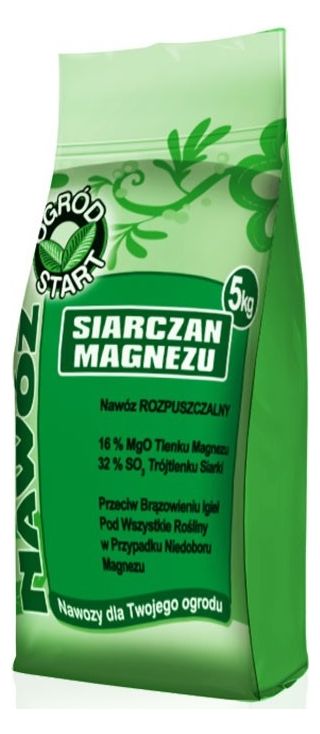 Siarczan magnezu - nawóz rozpuszczalny do ogrodu - 5 kg